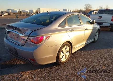 2015 Hyundai Sonata Hybrid from USA, damaged, VIN KMHEC4A45FA137827
